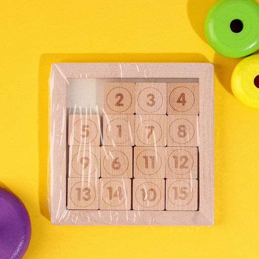 Развивающая игра Пятнашки 0,7х12,7х12,7 см - Simaland фото 4