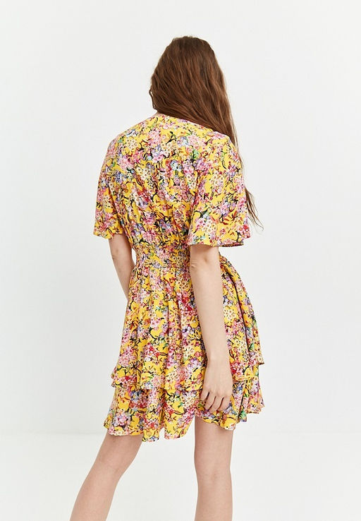 Платье мини со свободными короткими рукавами - TO BE ONE фото 5