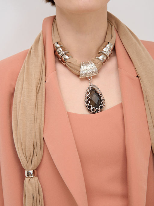 Шарф с кулоном SV-64-191 - Tantino фото 4