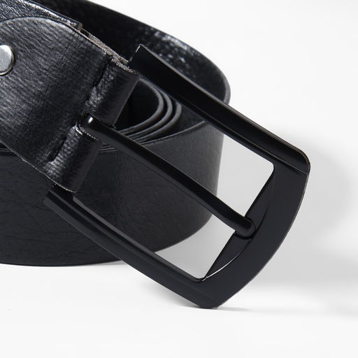 Пряжка для ремня, 6.3×5.5 см, 40 мм, цвет чёрный