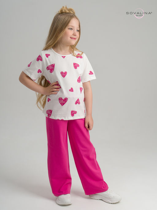 Костюм Лето разбитое сердце-фуксия - Sovalina фото 6