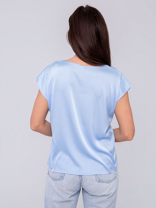 Блуза Base О17/васильковый - Ihomelux фото 4