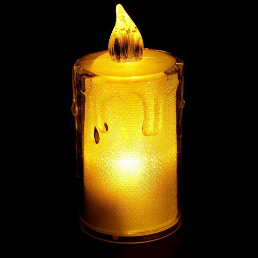 Цена за 36 шт. Свеча светодиодная «Вдохновение», горит жёлтым