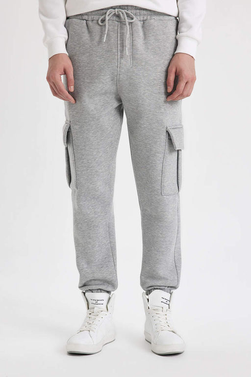 Спортивные брюки стандартного кроя с карманами-карго - Defacto фото 4