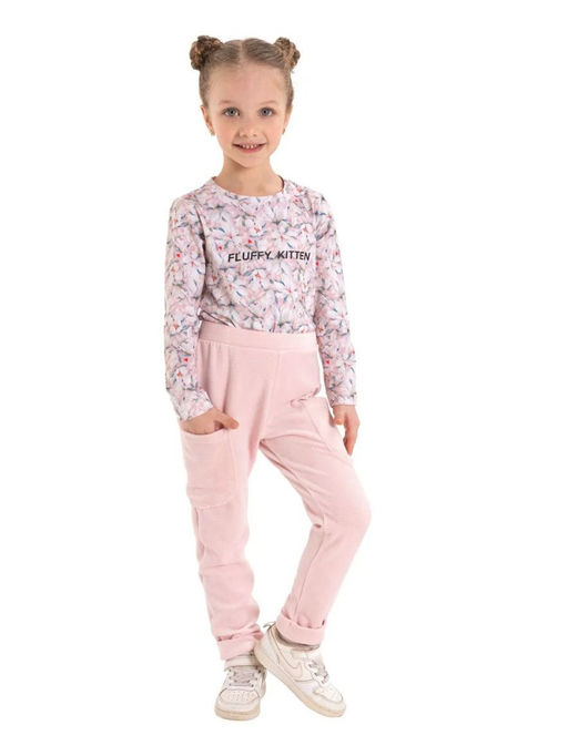 Лонгслив дев. О66637 - Карамелли фото 2