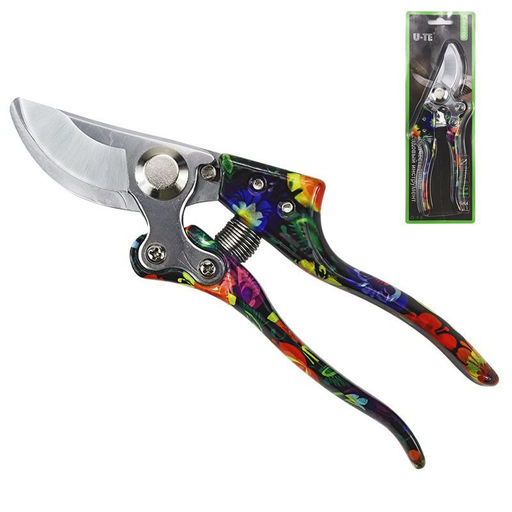 Секатор усиленный и стильный цветы, срез до 20мм - 1000 деталей фото 4