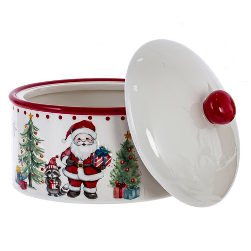 Сахарница "Новогодний подарок", 900 мл, L15,5 W15,5 H12 см