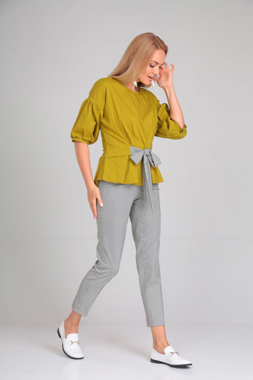 Костюм Gamma & Gracia 270 фисташковый серый  фото 6