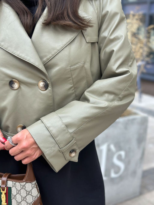 Куртка AURA 7042-176 олива фото 4