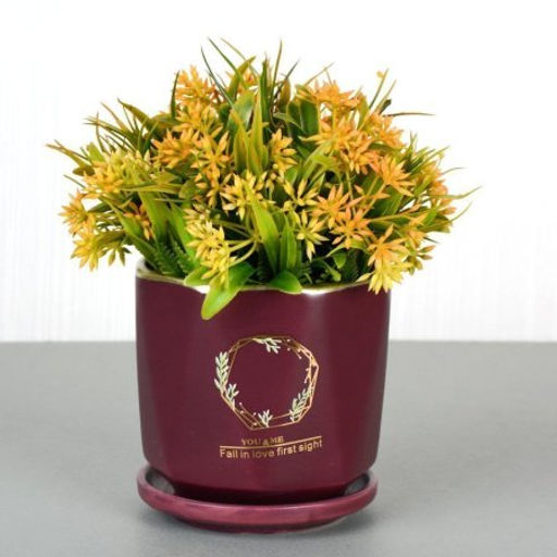 Цветочная композиция Зелень 19 см / 0213-109 /уп 48/ - Галеонтрейд фото 4