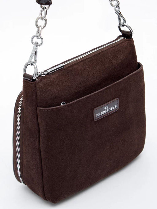 Сумка 2378YF  chocolate Polina&Eiterou