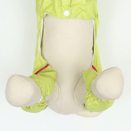 Комбинезон для собак, демисезонный с сумкой, размер S (ДС 25, Ог 33, ОШ 23 см), салатовый - Simaland фото 9