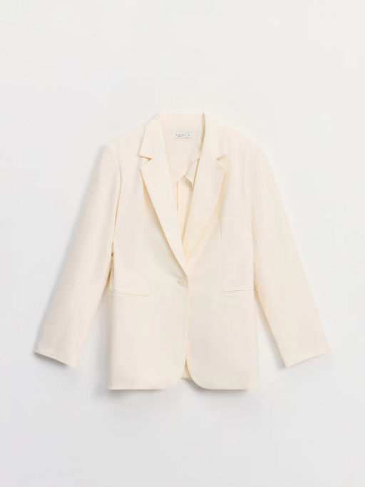 Однобортный жакет с содержанием льна ZR2605012501-2 / Zarina