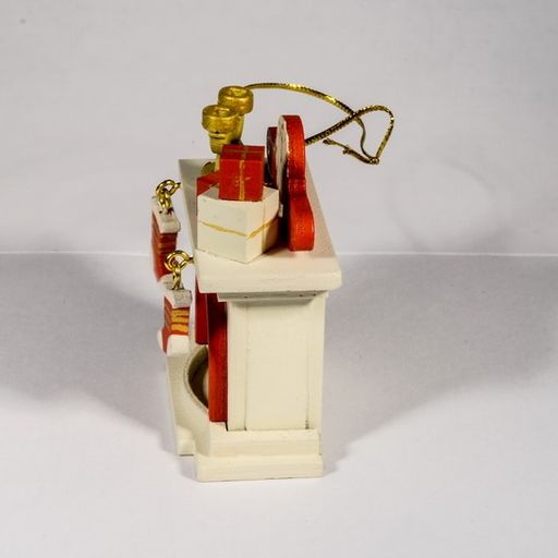 Елочная игрушка - Камин 1013 S - Idh фото 2