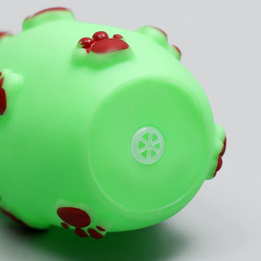 Игрушка пищащая Кегля для собак, 14 см, зелёная - Пижон фото 2