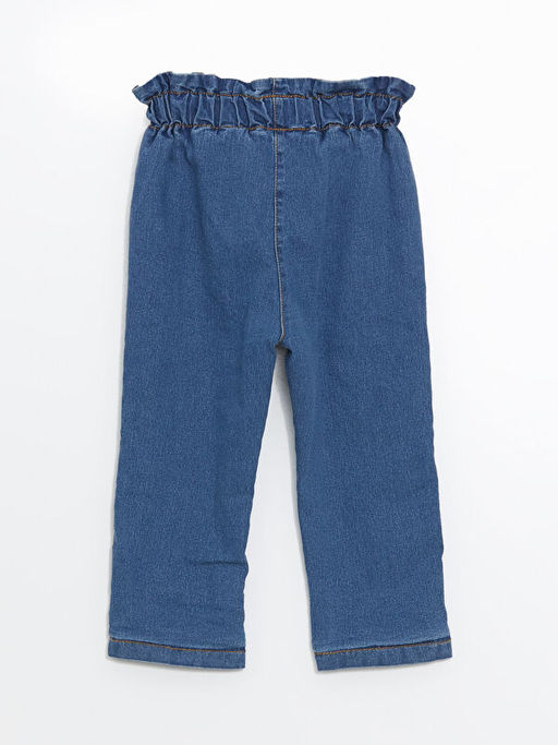 Beli Lastikli Basic K?z Bebek Jean Pantolon - Waikiki фото 3