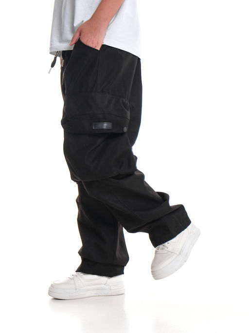 Брюки карго 33-91232 черный - Mini maxi фото 10