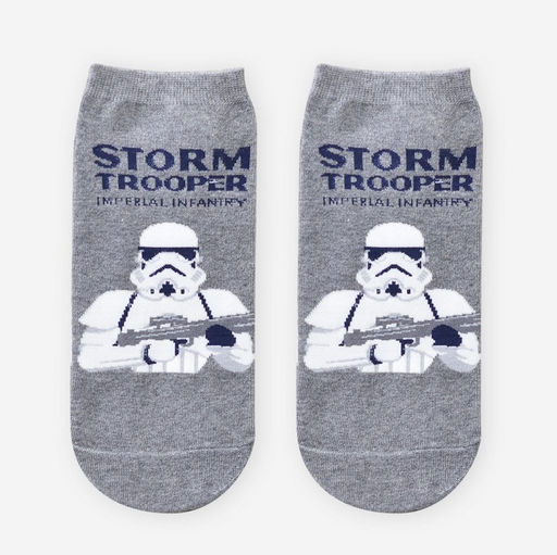 Короткие носки р.37-44 Star Wars Клон Серые - Krumpy фото 2