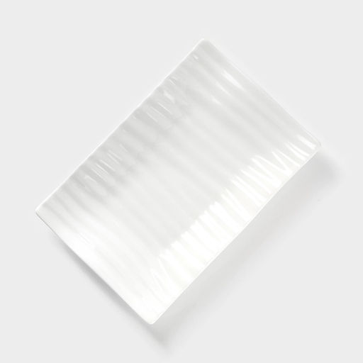 Блюдо сервировочное Wilmax, 18×12 см, фарфор, белое