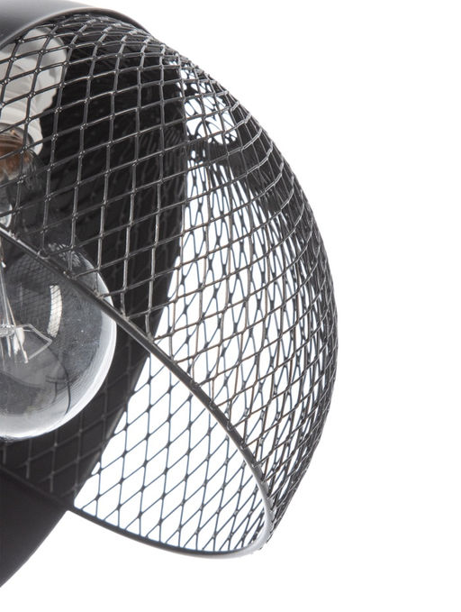 Светильник подвесной N6483/1HQ, 1х60Вт, E27, чёрный