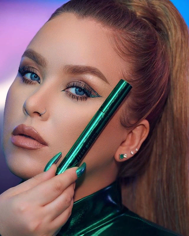 LAMEL/Ламель Удлиняющая тушь с эффектом накладных ресниц Flash Lashhh black by Natalina Mua, Черный