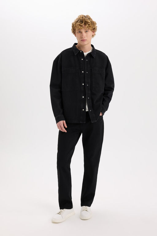 %100 Pamuk Oversize G_mlek Ceket