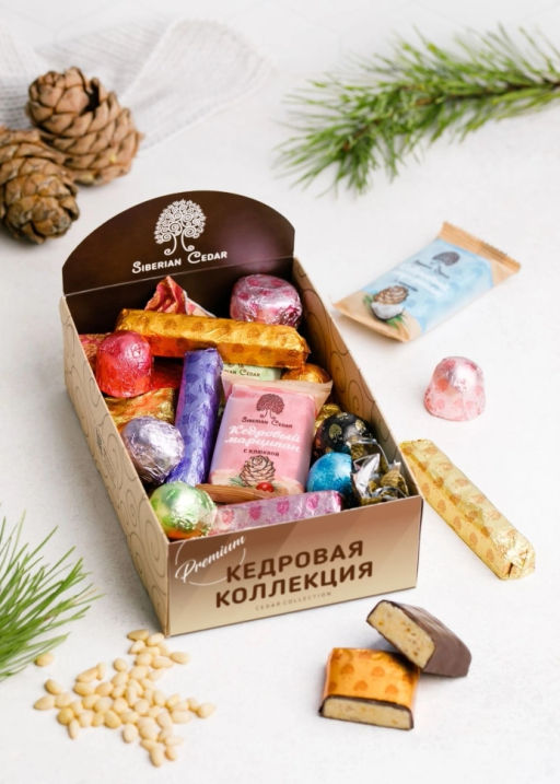 Кедровая коллекция, 550 г | шоу-бокс - Сибирский кедр фото 4