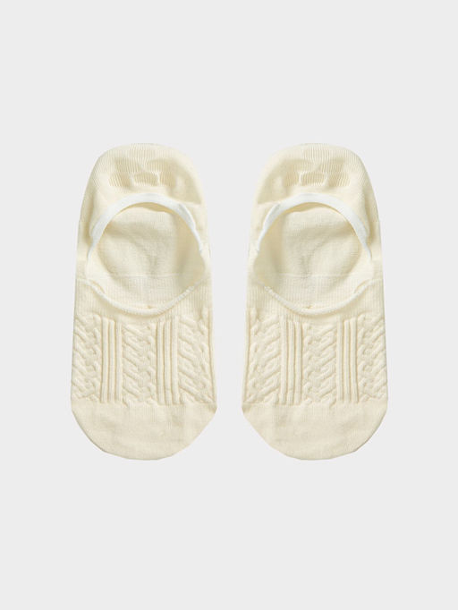 Цена за 5 пар! Женские подследники в молочном оттенке - Mark formelle фото 4