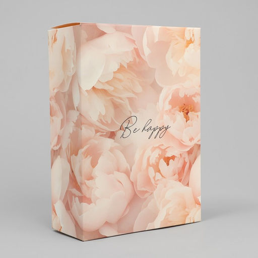 Коробка складная Нежные пионы, 16 х 23 х 7.5 см - Дарите счастье фото 2