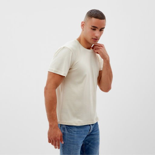 Футболка мужская Collorista, размер 46-48, бежевая