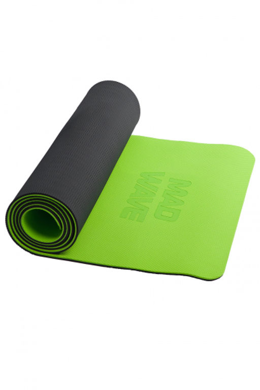 Инвентарь для фитнеса и йоги Yoga mat TPE double layer, Cork Yoga Mat, Spiky massage ball, Massage ball - Mad wave фото 2