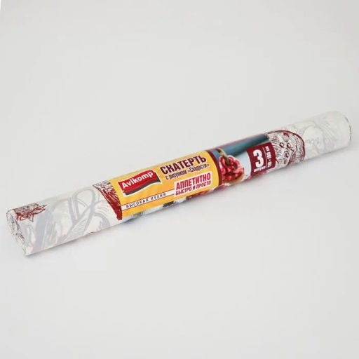 Avikomp скатерть одноразовая рулон 110х180см (3шт) Сладости