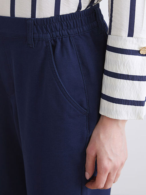 B?y?k Beden Straight Fit Kad?n Jean Pantolon