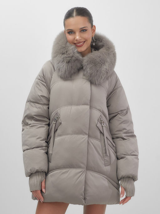 Куртка зимняя с мехом Бренд: Visdeer  фото 2