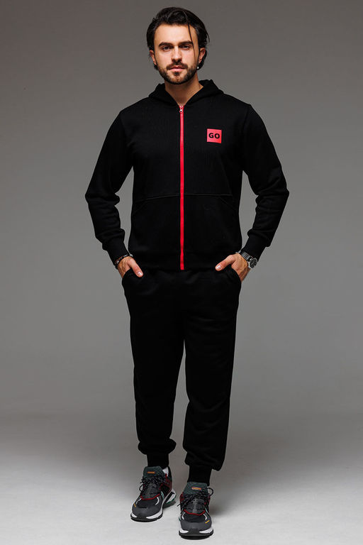 Спортивный костюм GO M3023zp /40-02.182-188 черный - Pirs фото 4