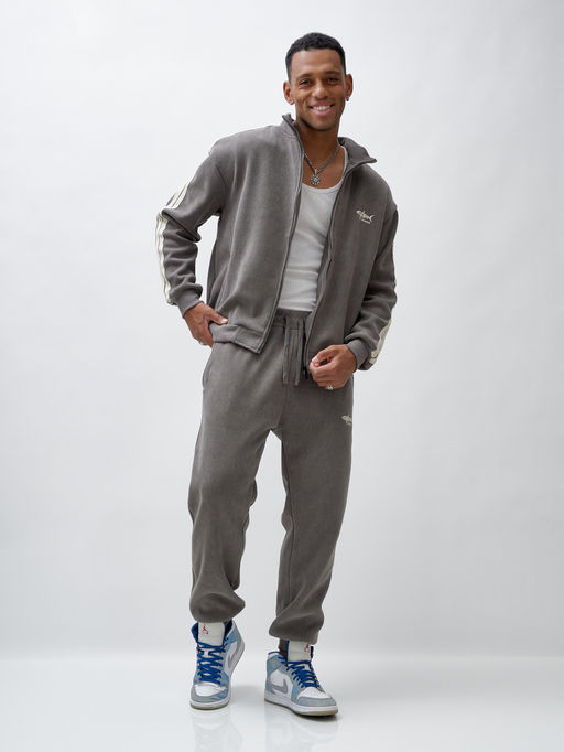 на флисе Спортивный костюм демисезонный серого цвета - Chunmai фото 14