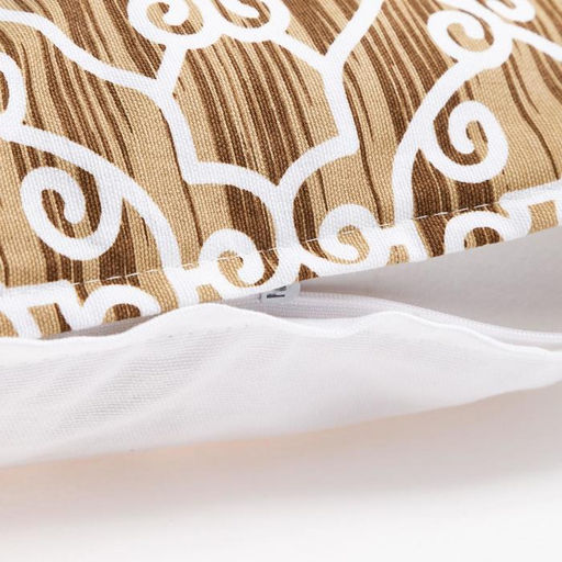 Наволочка декоративная 40х40 см, Pattern beige, 100% хлопок - Этель фото 3