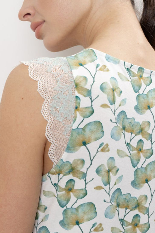 СОРОЧКА ЖЕНСКАЯ арт. 1900W-60129.3S-052 - Almando melado фото 13