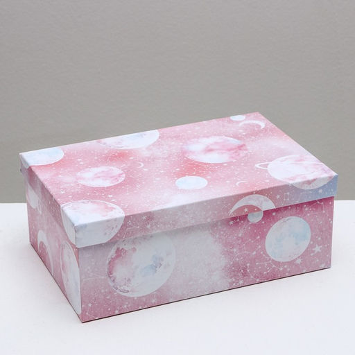 Набор подарочных коробок 10 в 1 Космос, 12 7 4 - 32.5 20 12.5 см - Дарите счастье фото 6