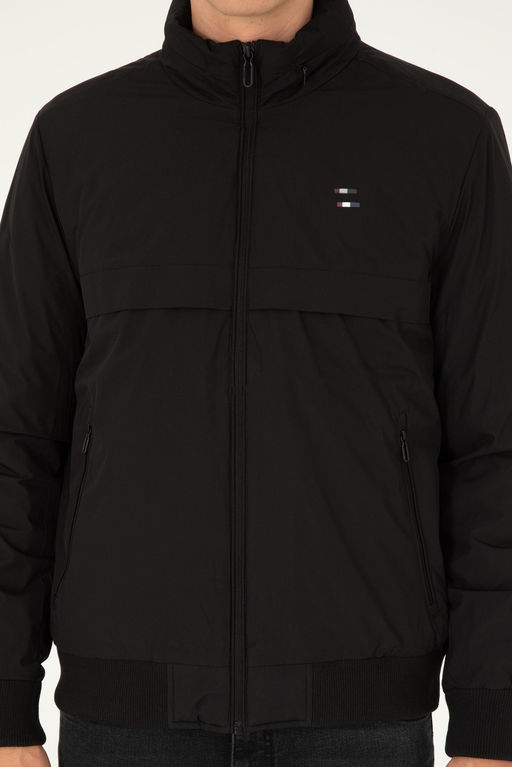 Мужское черное пальто Неожиданная скидка в корзине - U.s. polo assn фото 6