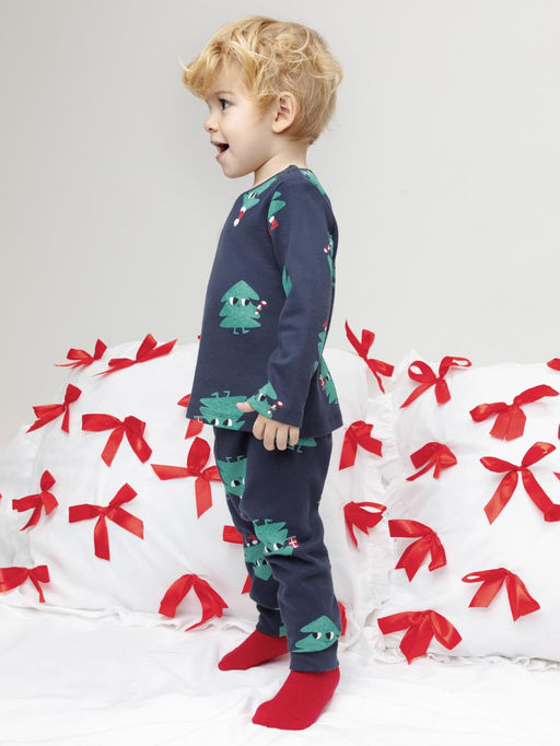 К 1661/синий 1410 Н149 пижама д/дет яс - Crockid фото 4