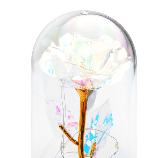 Светильник "Волшебный цветок" в коробке (прозрачный)