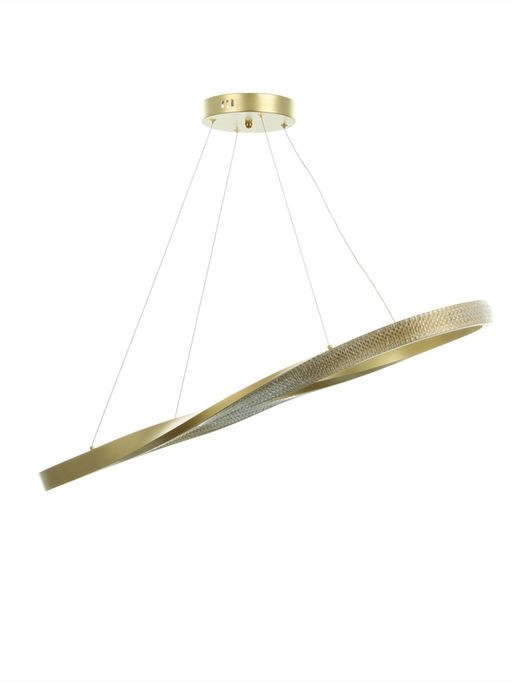Люстра Ella 88 Вт LED 3000-6000К медь 100×35×120 см