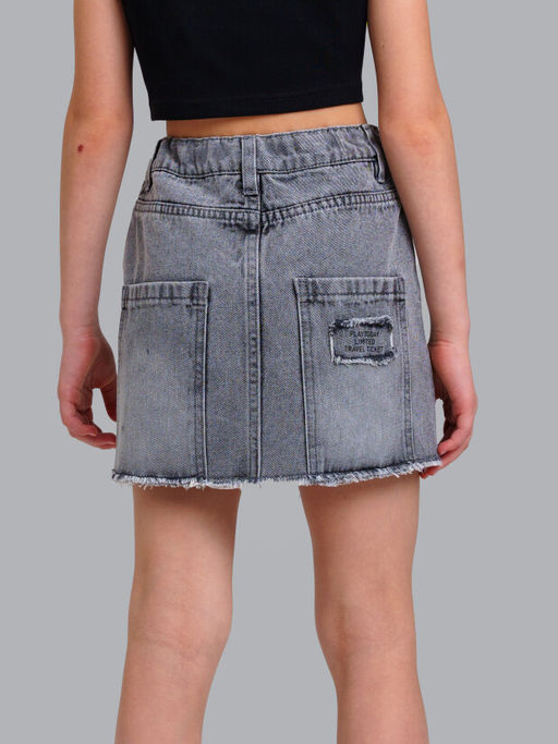 PlayToday / Юбка джинсовая для девочки  фото 3