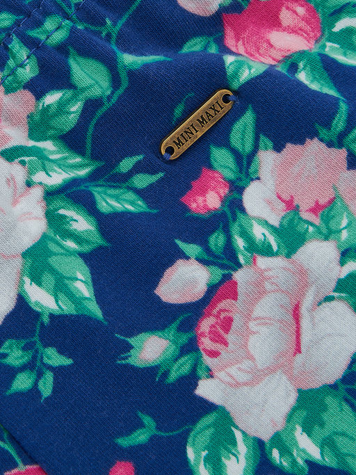 Бриджи (лосины) UD 4964 голубой/розы - Mini maxi фото 4