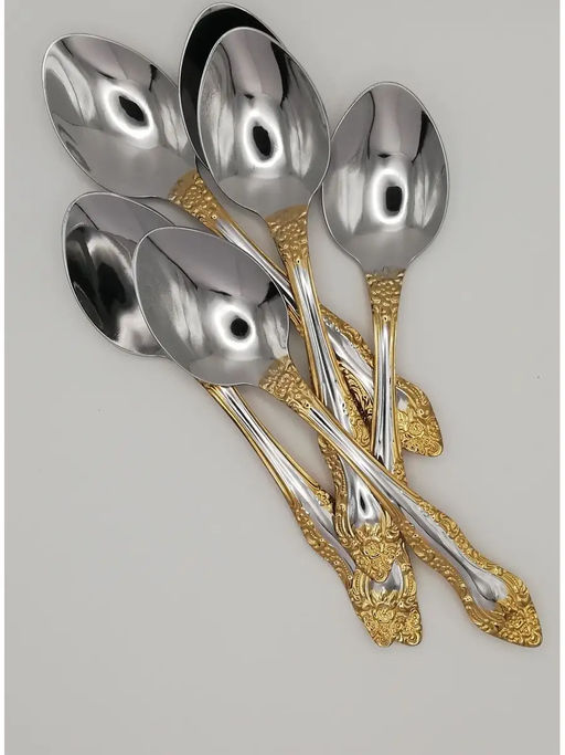 Упаковка 12шт. / Ложка чайная М-3 Тройка ЛНТП СЧ-60/57л г. Павлово /ПЗХМ/  фото 10