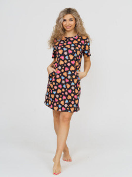 858 Туника "Сердца"