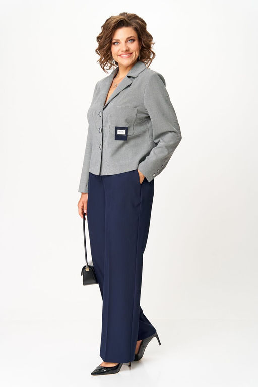 Костюм Aira Style 24240 серо-синий