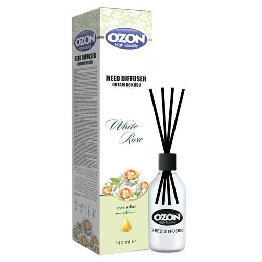 Диффузор тростниковый OZON 110мл Белая роза