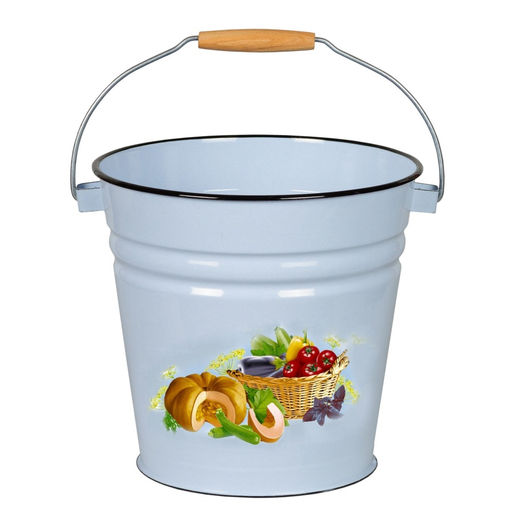 Ведро эмал. 12л с рис. (г. Череповец) (1с27)